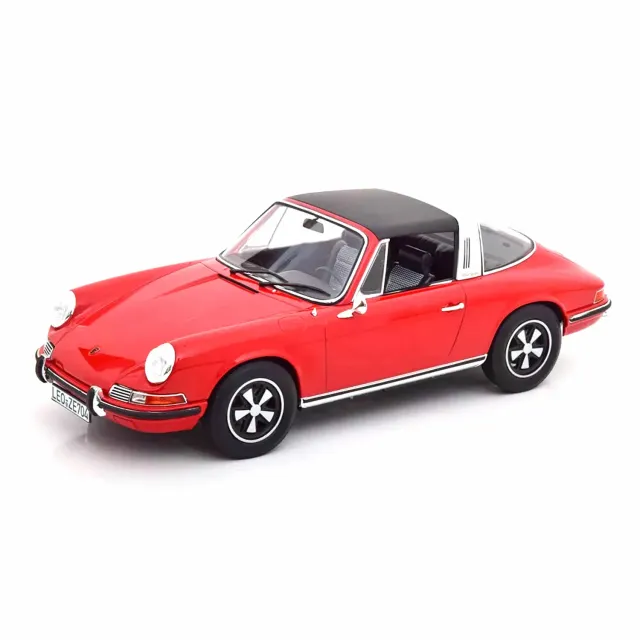 Norev Porsche 911 T Targa 1971 voiture miniature 1/18 rouge