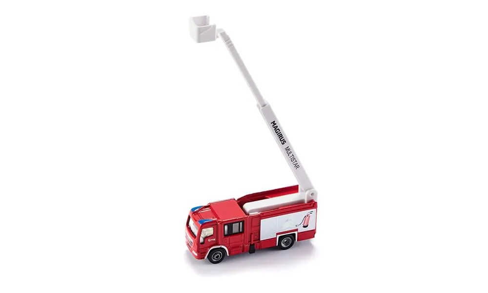 Siku Super 1841 camion pompiers miniature rouge échelle