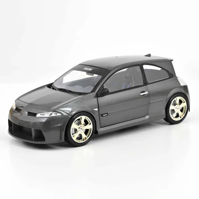 Norev Renault Mégane MTK 2004 miniature 1/18 gris hologramme