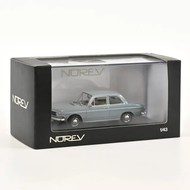 Norev Audi 72 1965 voiture miniature 1/43 bleu clair