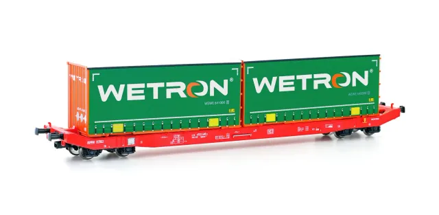 MINIS Sgkkms 698 wagon porte-conteneurs DB Cargo Ep.VI