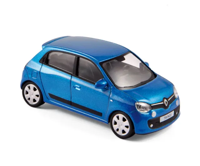 Norev Renault Twingo 2014 miniature 1/43 bleu pacifique