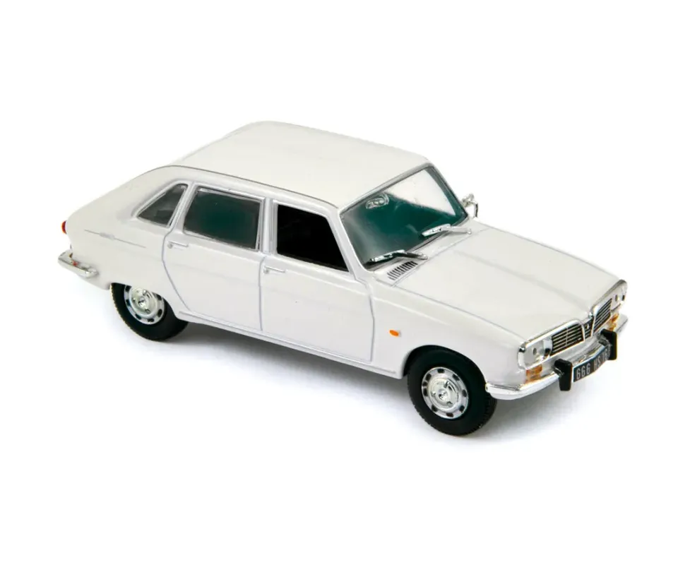 Norev Renault 16 1966 miniature 1/43 blanc