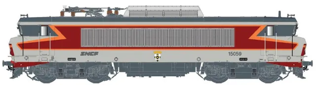 MINIS BB 15059 SNCF locomotive électrique sonore Arzens Ep.IV
