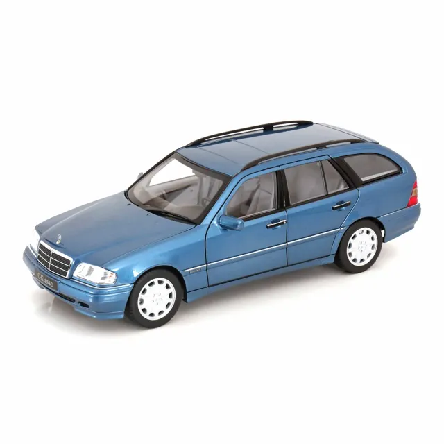 Norev Mercedes Classe C Break 1997 miniature 1/18 aquamarine