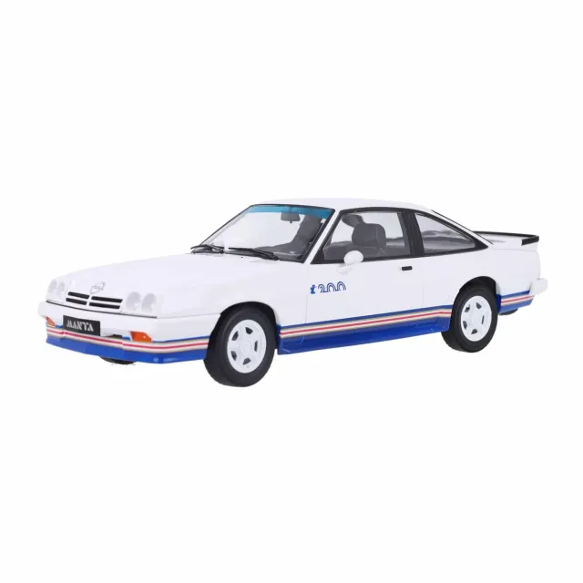 Norev Opel Manta i200 1984 miniature 1/18 blanche