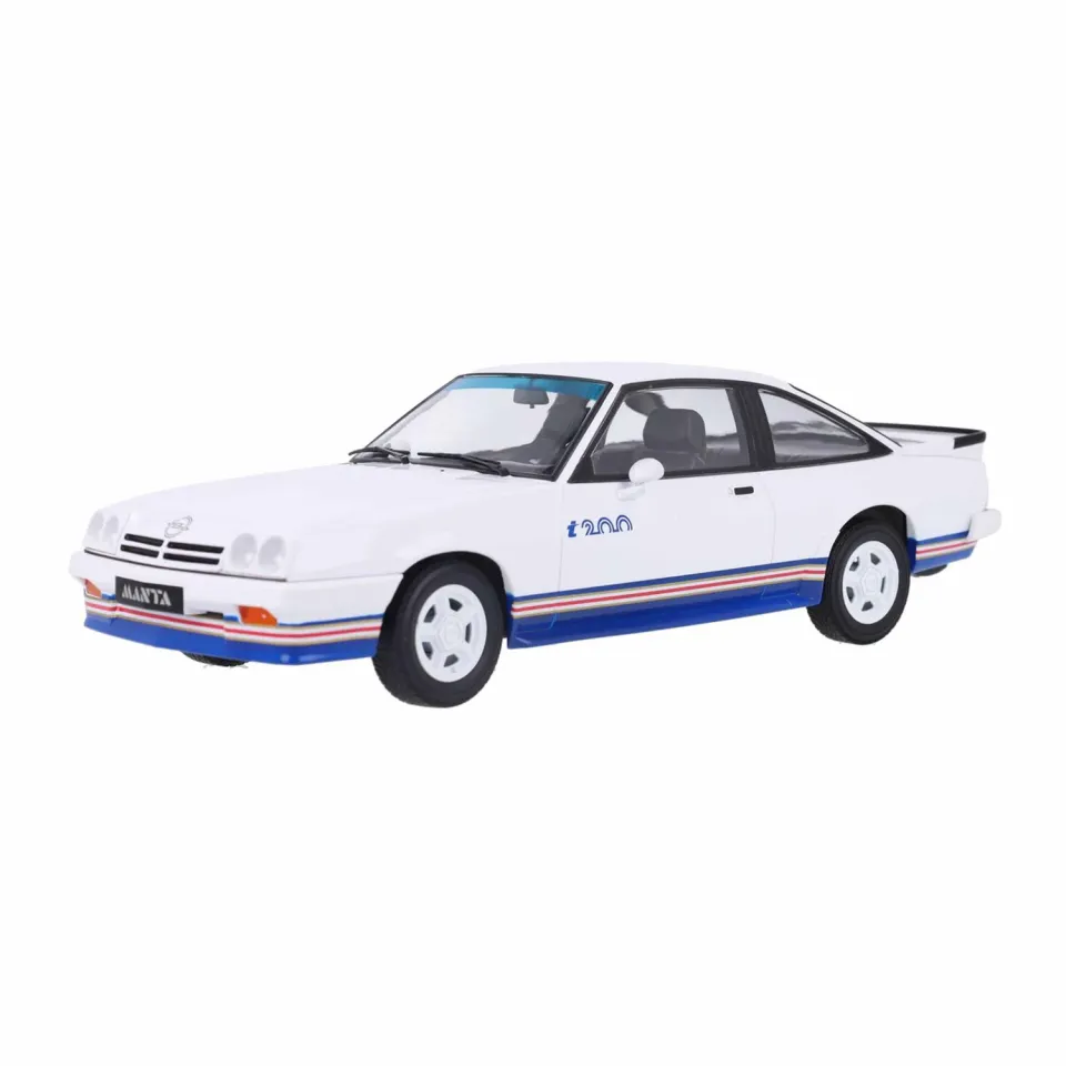 Norev Opel Manta i200 1984 miniature 1/18 blanche