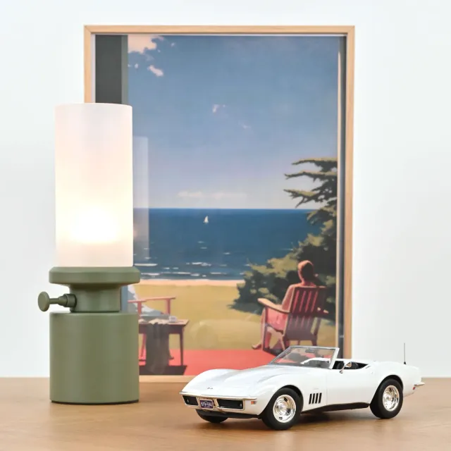 Norev Chevrolet Corvette C3 miniature 1/18 1969 Can Am blanc