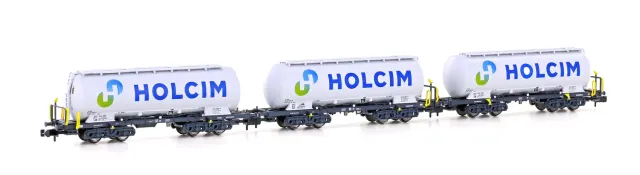 MINIS Uacs Holcim wagon silo set 3 Ep VI