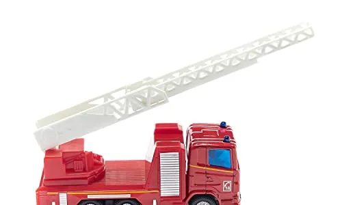 Siku Super échelle pompiers camion miniature 1:55 rouge métal