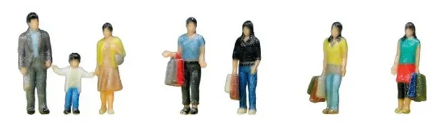 MINIS personnages achats figurines lot 7 peint