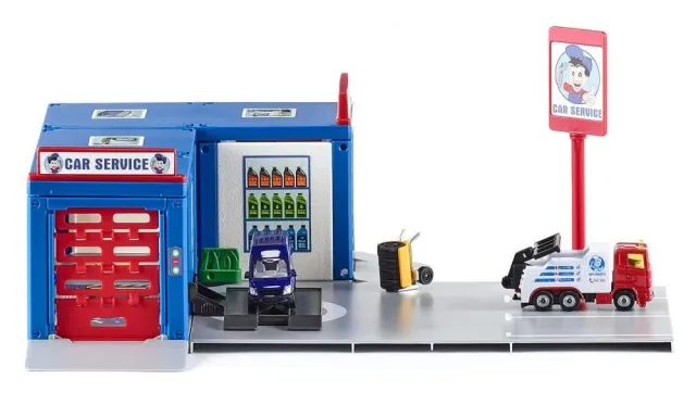 SIKU World 5507 atelier mécanique miniature multicolore