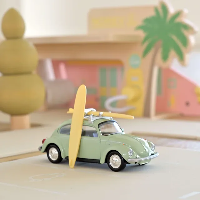 Norev Jet-car Volkswagen Coccinelle 1303 1973 miniature 1/43 vert