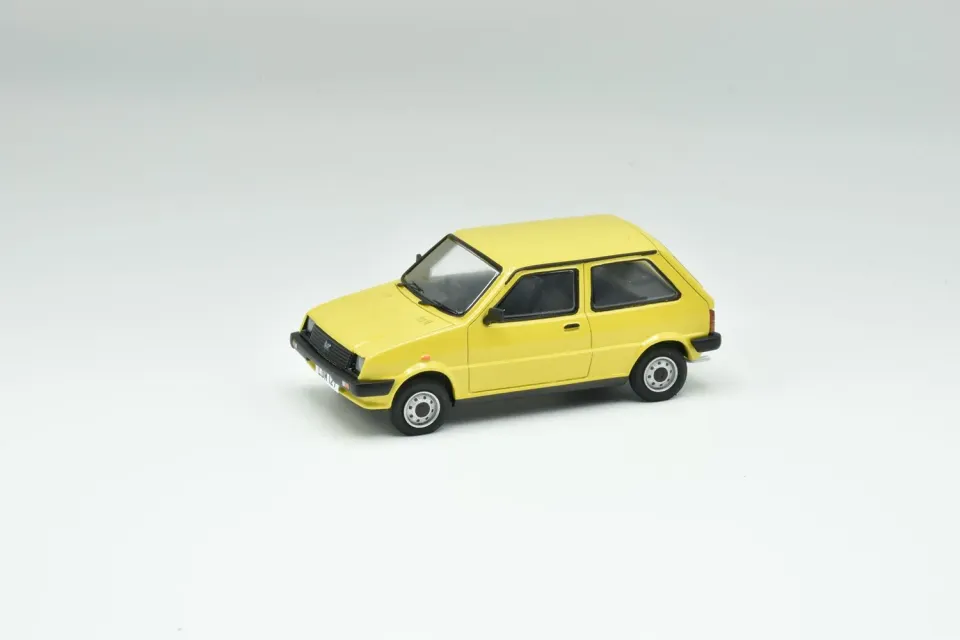 Brooklin Lansdowne 1980 Austin Mini Metro miniature jaune