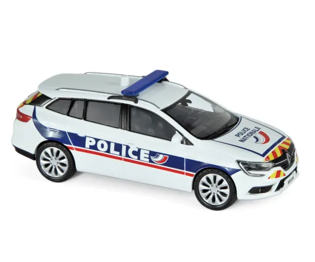 Norev Renault Megane Police miniature 1/43 estate 2016