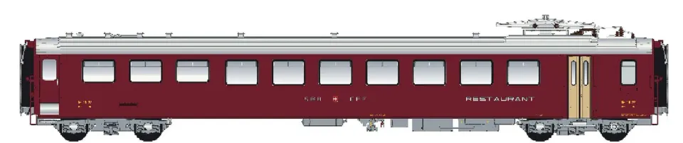 MINIS EW I Dr4 voiture-restaurant SBB Ep.III IB