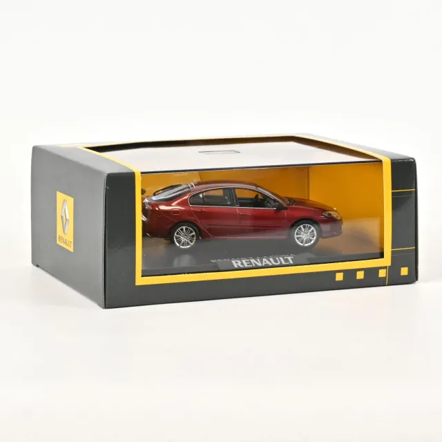 Norev Renault Laguna berline voiture miniature 1/43 rouge 2008