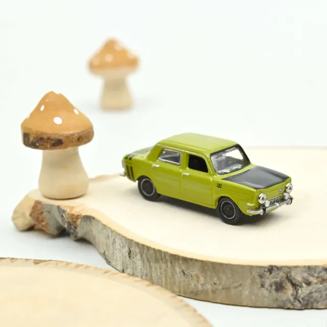 Norev Simca 1000 Rallye 2 1974 miniature 1/87 vert acide
