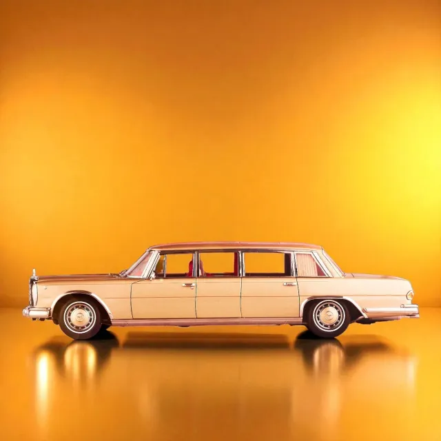NZG Mercedes-Benz 600 Pullman voiture miniature 1:18 métal