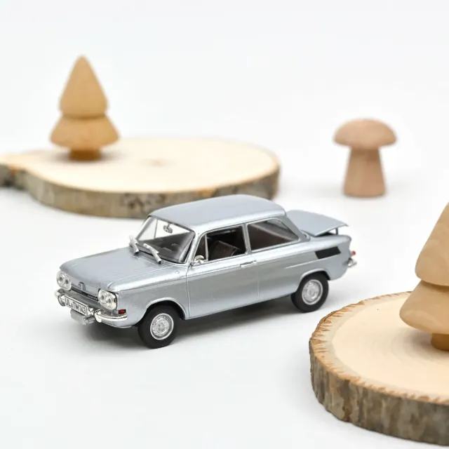 Norev NSU TTS 1970 miniature 1/43 argent voiture ancienne