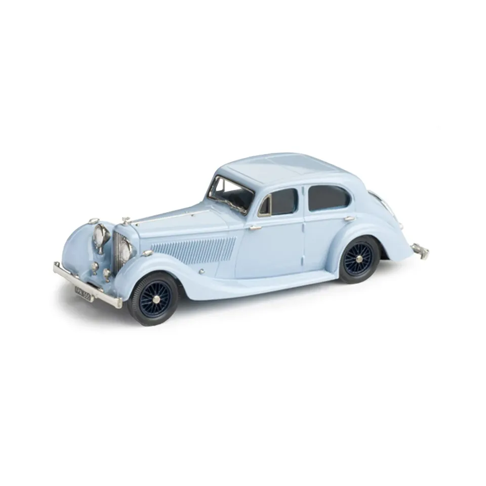 Brooklin Lansdowne Bentley Barker Saloon 1936 voiture miniature bleue 1/43