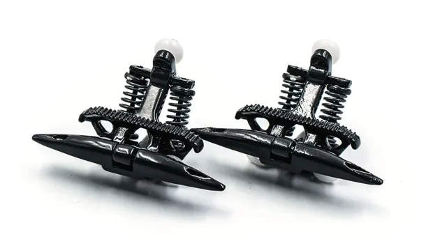 MINIS D-Line clip noir x2 fixation miniature