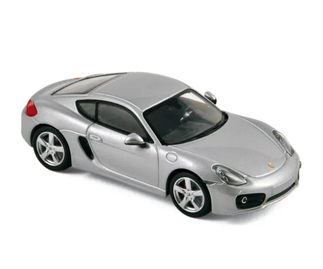 Norev Porsche Cayman S 2013 voiture miniature 1/43 argent
