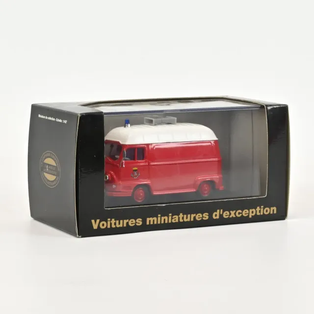 Norev Renault Estafette Pompiers miniature 1/43 rouge