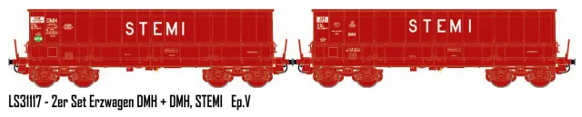 MINIS DMH SNCF Stemi wagon minerai lot 2 Ep V