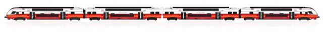 MINIS Rh 4734 KISS rame Cityjet ÖBB Ep VI 4 voitures