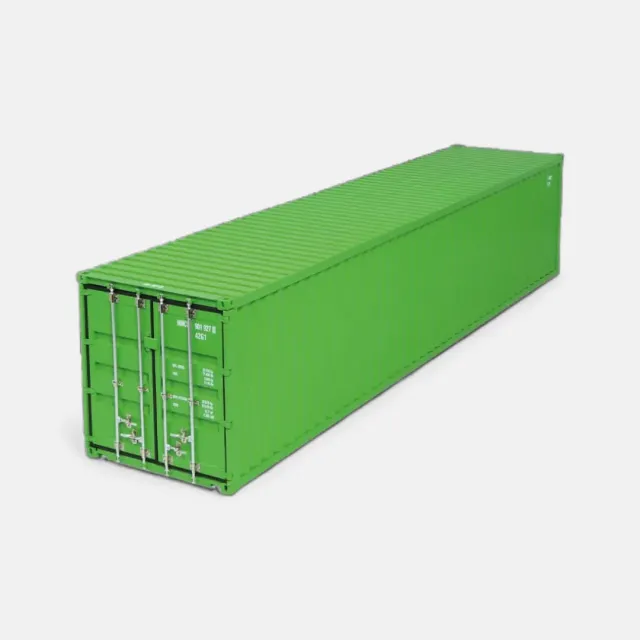 NZG Conteneur 40 pieds miniature 1:18 vert 68 cm