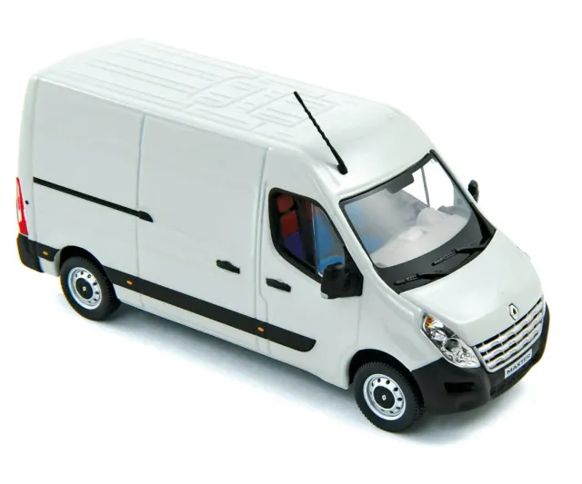 Norev Renault Master 2010 miniature 1/43 fourgon blanc glacier