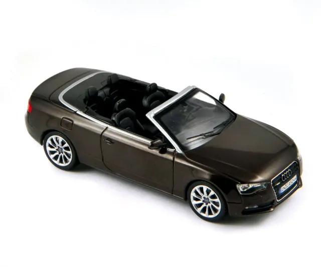 Norev Audi A5 Cabriolet 2012 miniature 1/43 marron