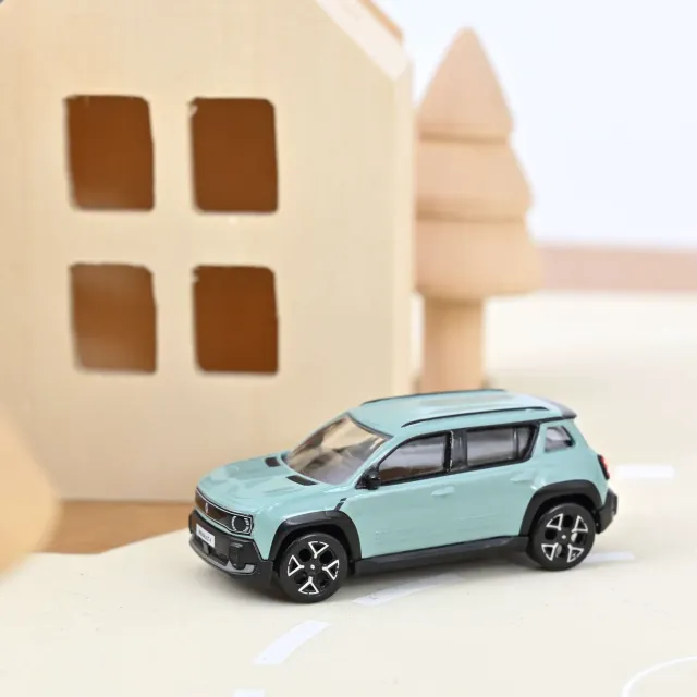 Norev Renault 4 E-Tech 2025 voiture 1:64 vert