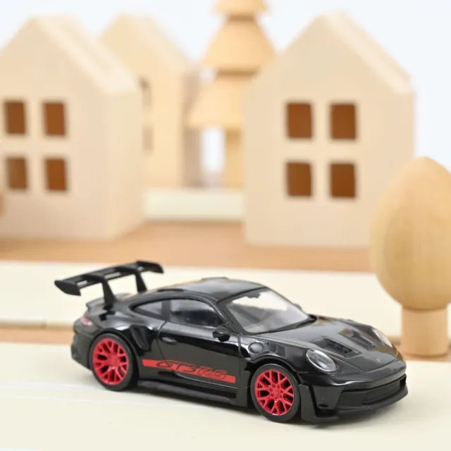 Norev Porsche 911 GT3 RS 2022 jet-car 1/43 noir rouge