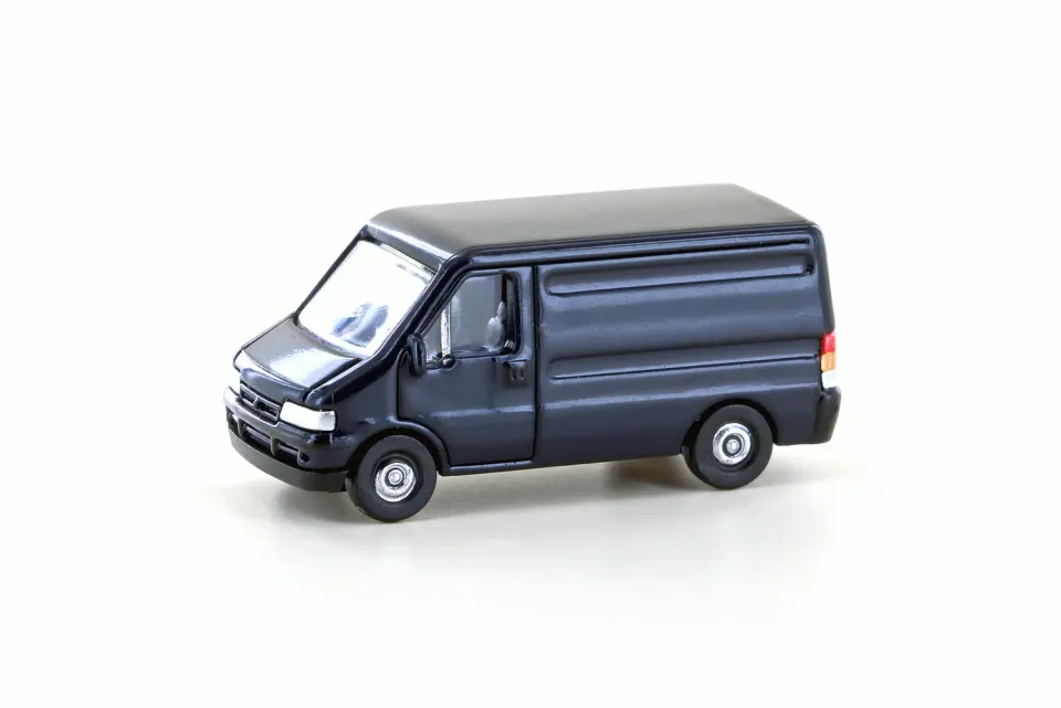 MINIS Fiat Ducato II voiture miniature bleu foncé