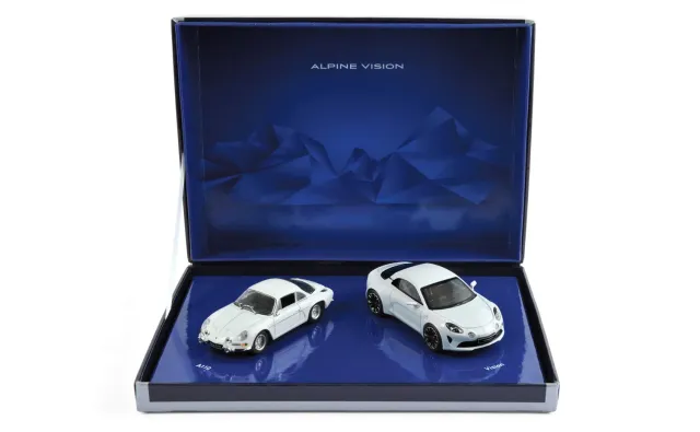 Norev Alpine A110 1973 Vision 2016 coffret 2 miniatures 1/43