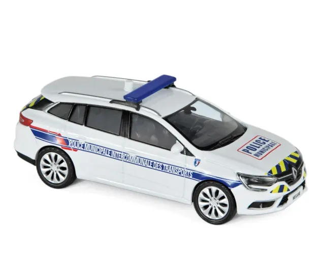 Norev Renault Mégane Sport Tourer 2016 miniature 1/43 police