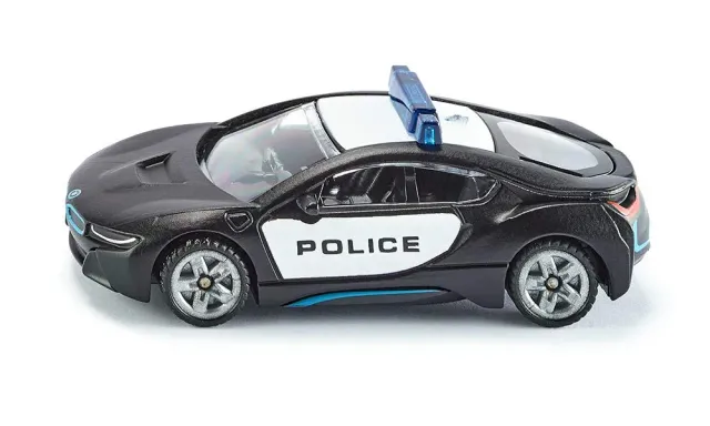 Siku Super 1533 BMW i8 police américaine jouet noir