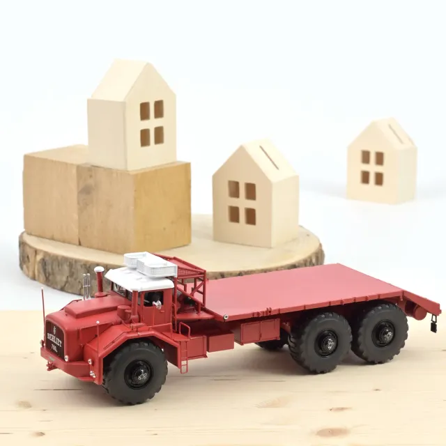 Norev Berliet T100 n°1 1960 miniature 1/43 rouge
