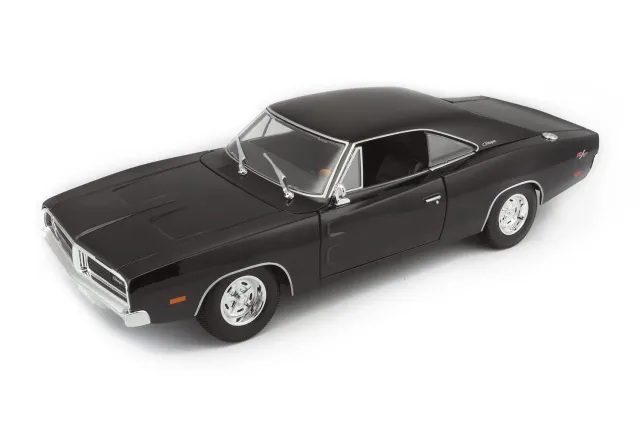 Maisto 531387B Dodge Charger R/T 1969 Voiture 1/18 noire