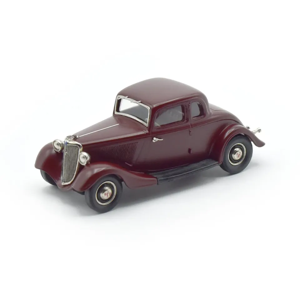Brooklin Limited Ford 5 Window Coupe 1934 miniature marron satin