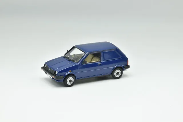 Brooklin Lansdowne Morris Metro Van 1982 miniature bleu foncé