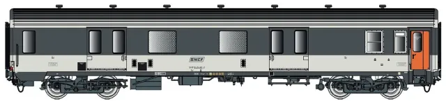 MINIS MC76 Dd2 SNCF fourgon Corail Ep IV