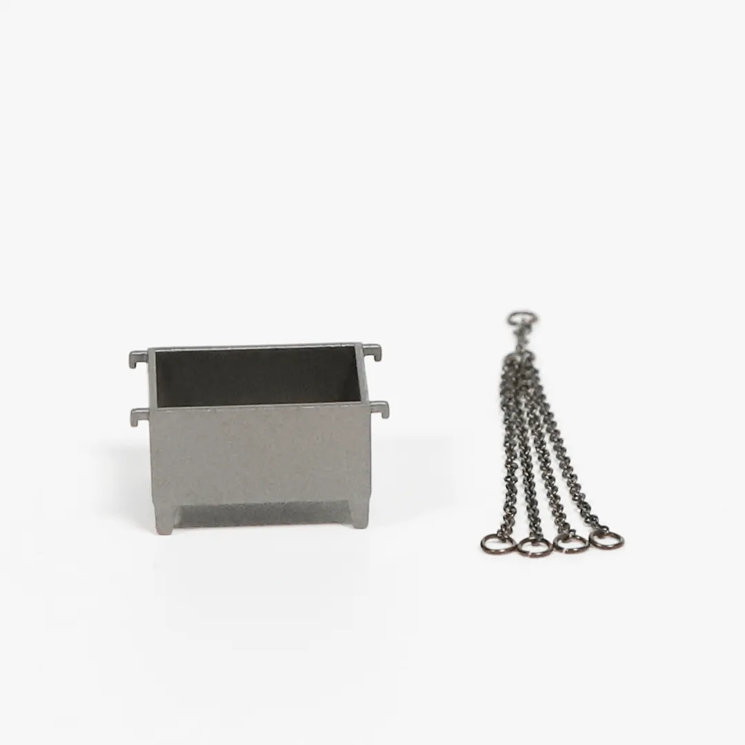 NZG Materialbox benne miniature 1:50 conteneur à chaîne