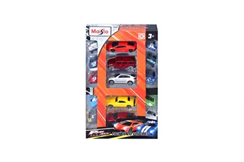 Maisto Fresh Metal coffret 20 voitures miniatures 1/72 métal