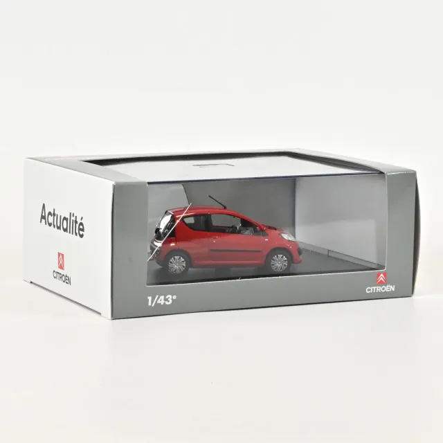 Norev Citroën C1 rouge écarlate miniature 1/43 citadine