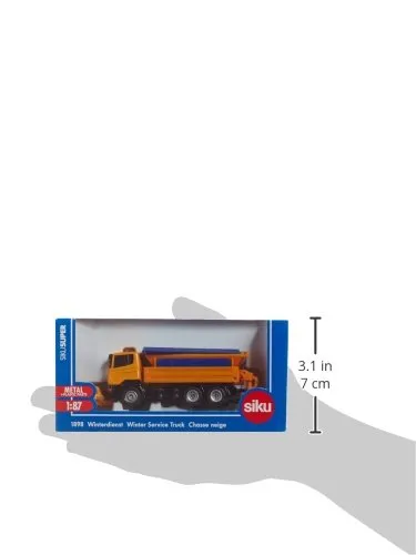 Siku Super 1898 Chasse-Neige miniature 1/87 lame mobile