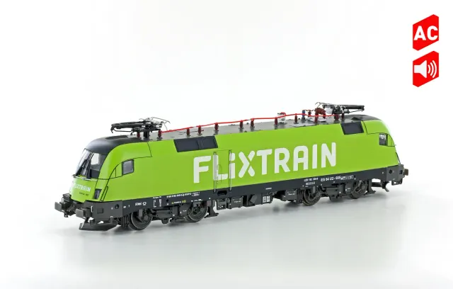 Jägerndorfer Taurus BR 182 505 locomotive électrique AC Sound Flixtrain