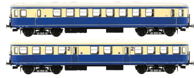 MINIS Rh 7758 autorail miniature 2 pièces ÖBB Ep IV